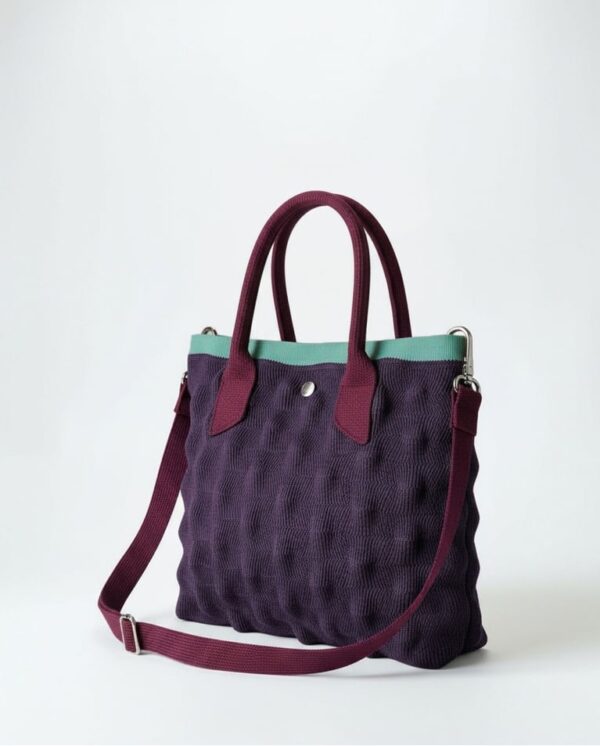 Mini shopper morado