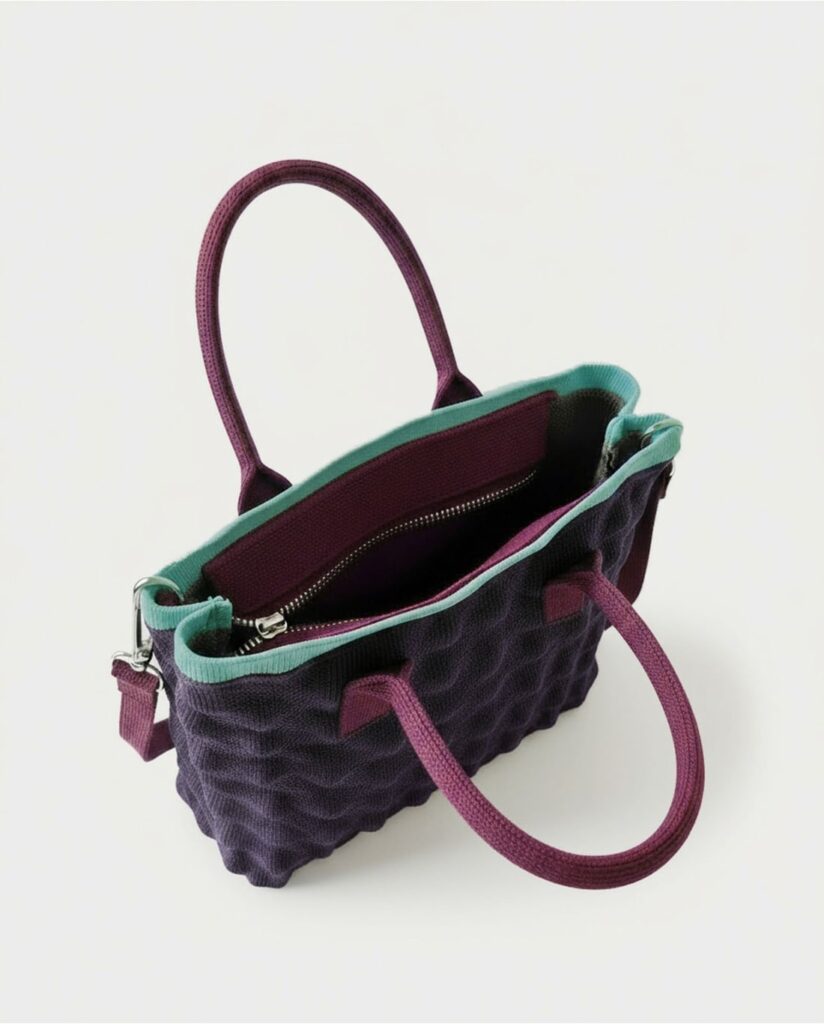 Mini shopper morado — foto 3