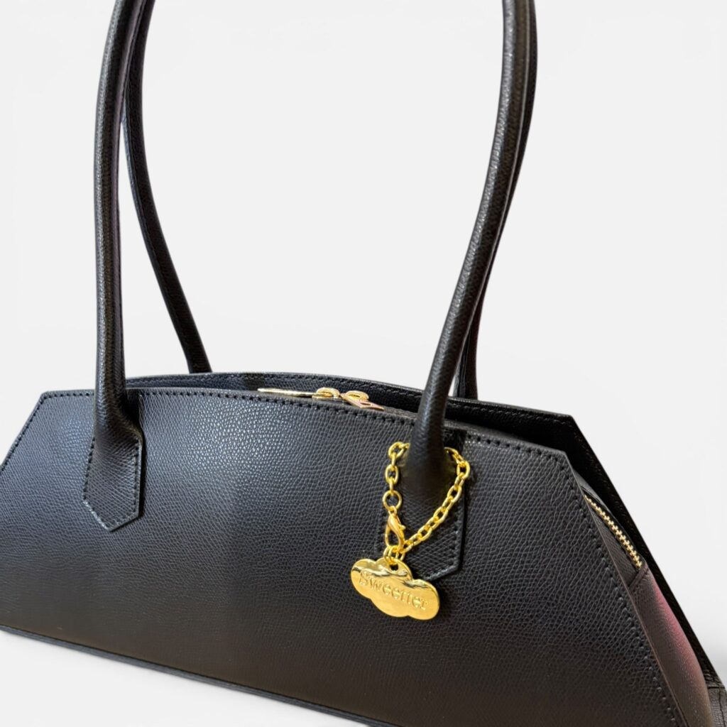 Bandolera piel negro — foto 3