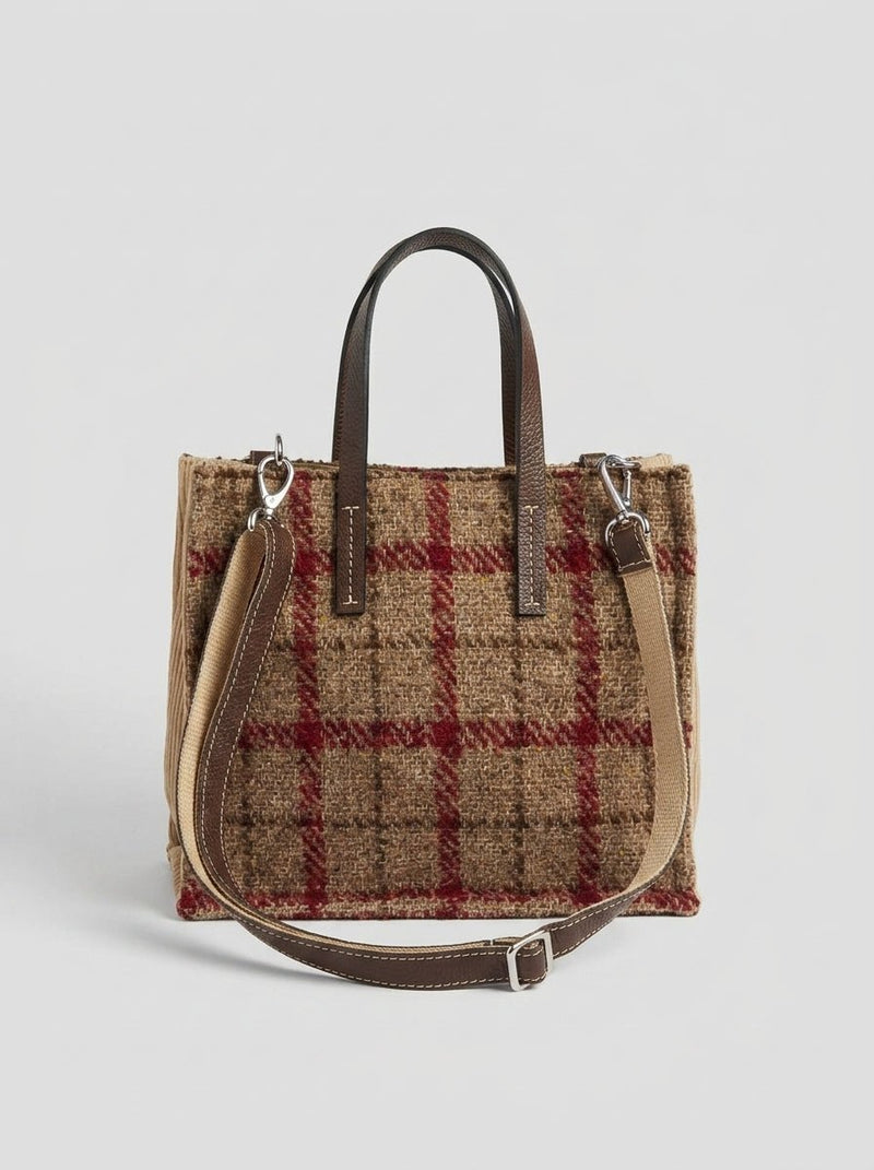 Bolso KASSIOPEA cuadros - Imagen 2