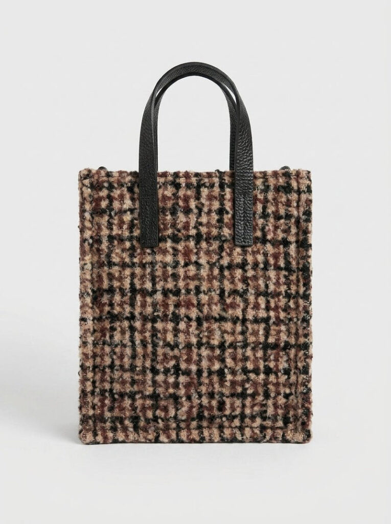 Mini bolso KASSIOPEA cuadros — foto 1