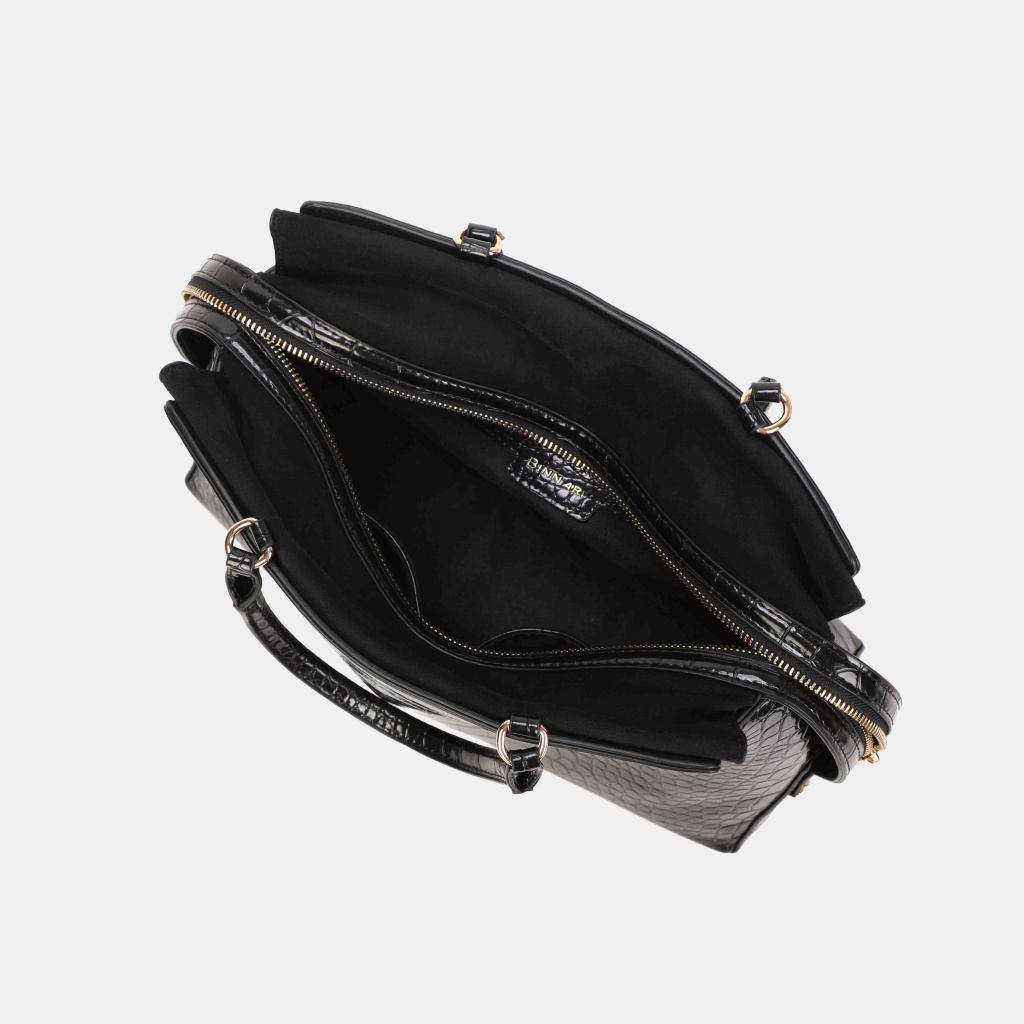 Bolso mano grande NEGRO — foto 4