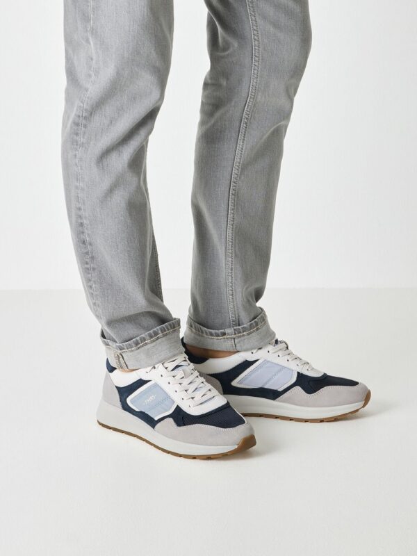 Zapatilla deportiva GRIS/AZUL