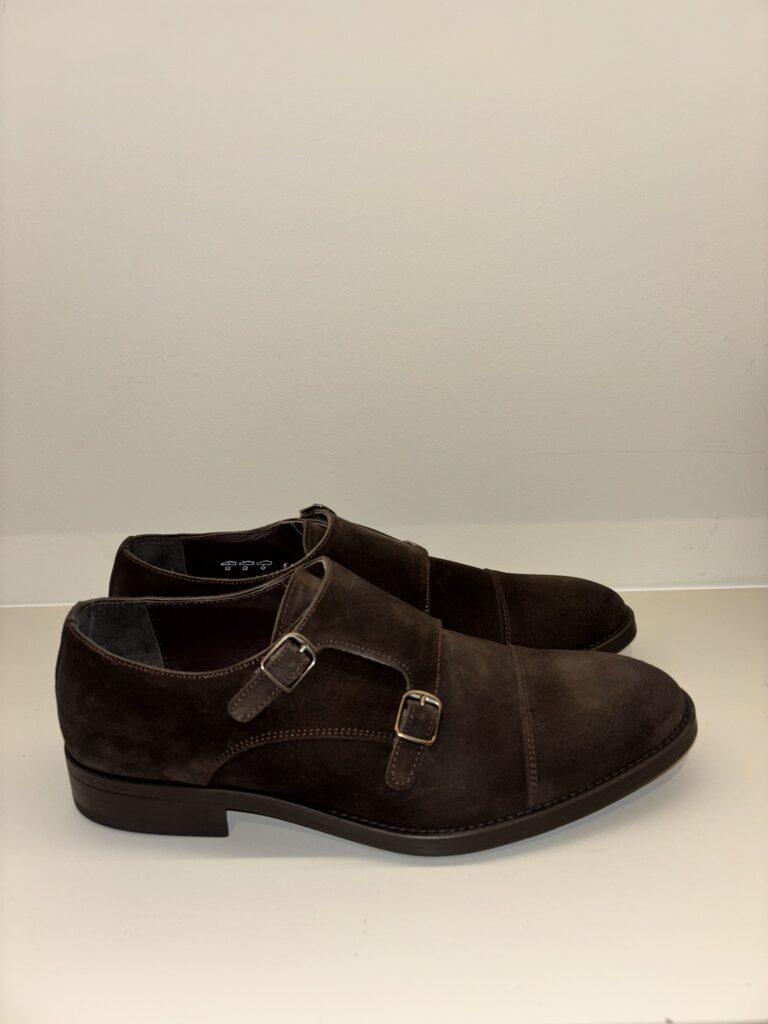 Zapato vestir ante MARRÓN — foto 3