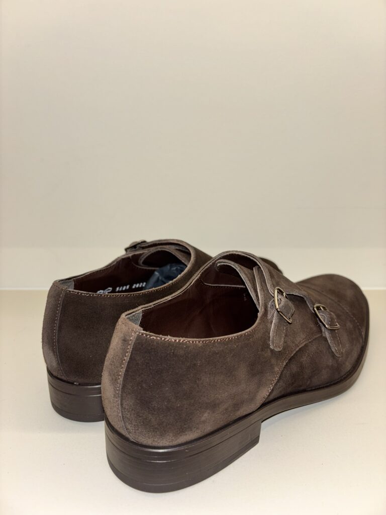 Zapato vestir ante MARRÓN — foto 5