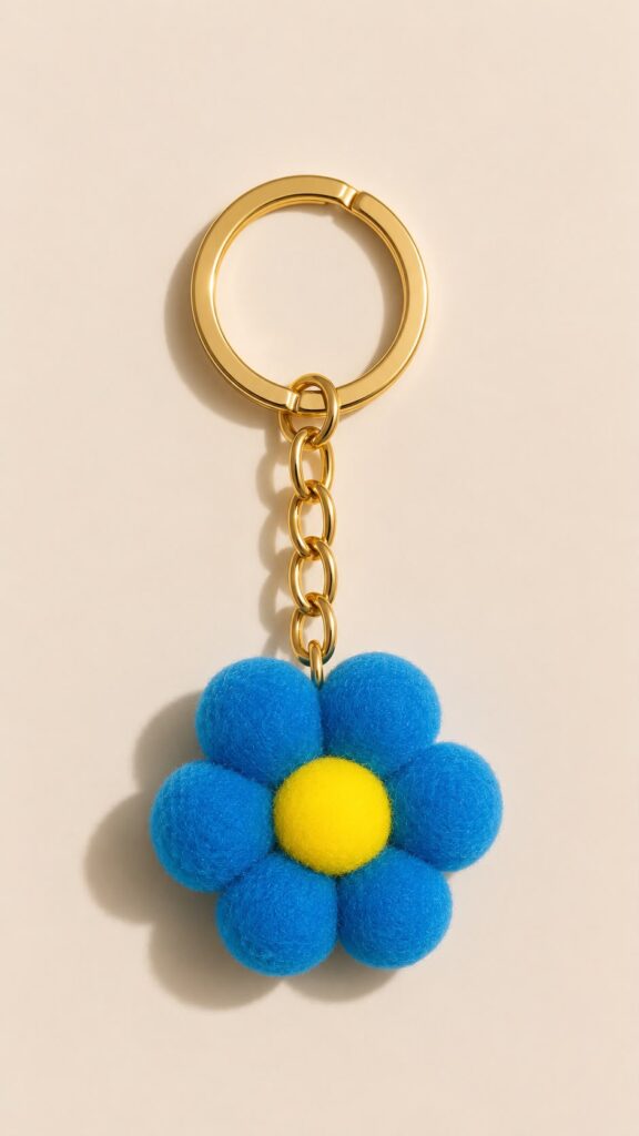 Llavero AZUL pequeño — foto 1