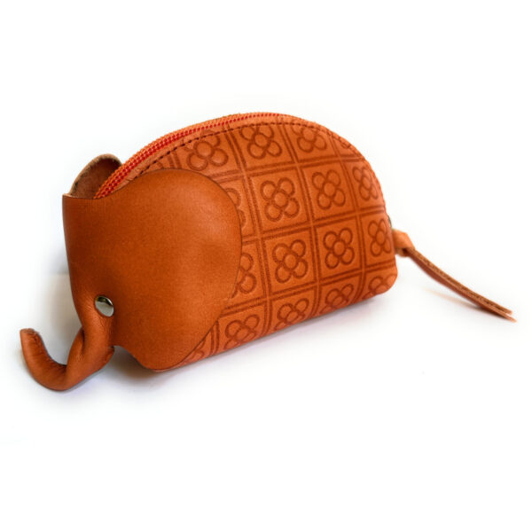 Monedero elefante piel CAMEL