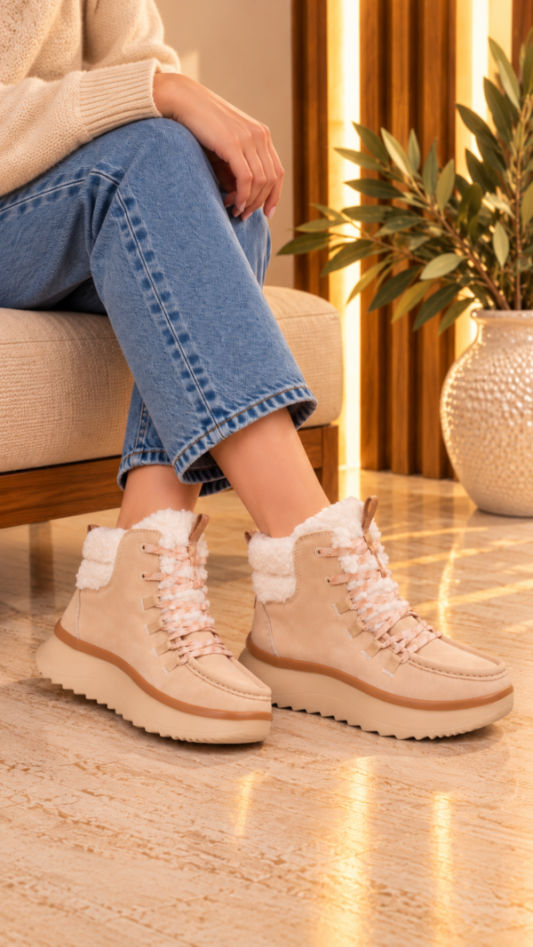 Botín wallabee BEIG