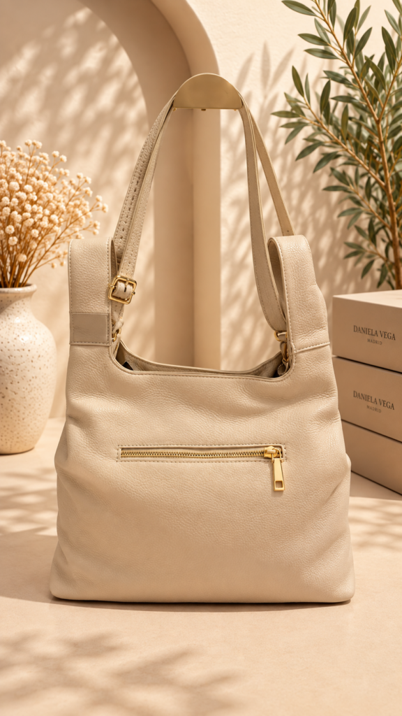 Bolso BEIGE piel — foto 3
