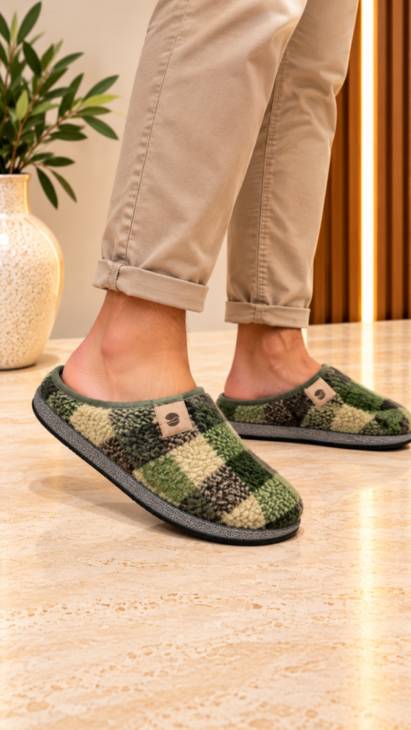 Zapatilla casa VERDE — foto 1