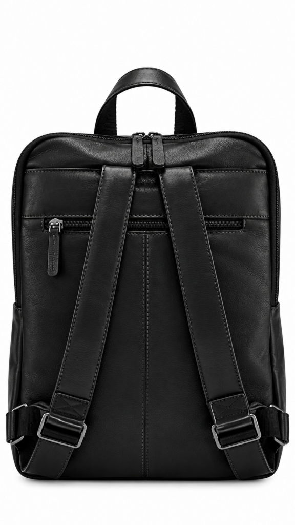 Mochila NEGRA piel — foto 3