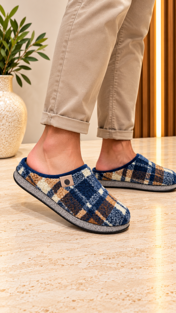 Zapatilla casa AZUL