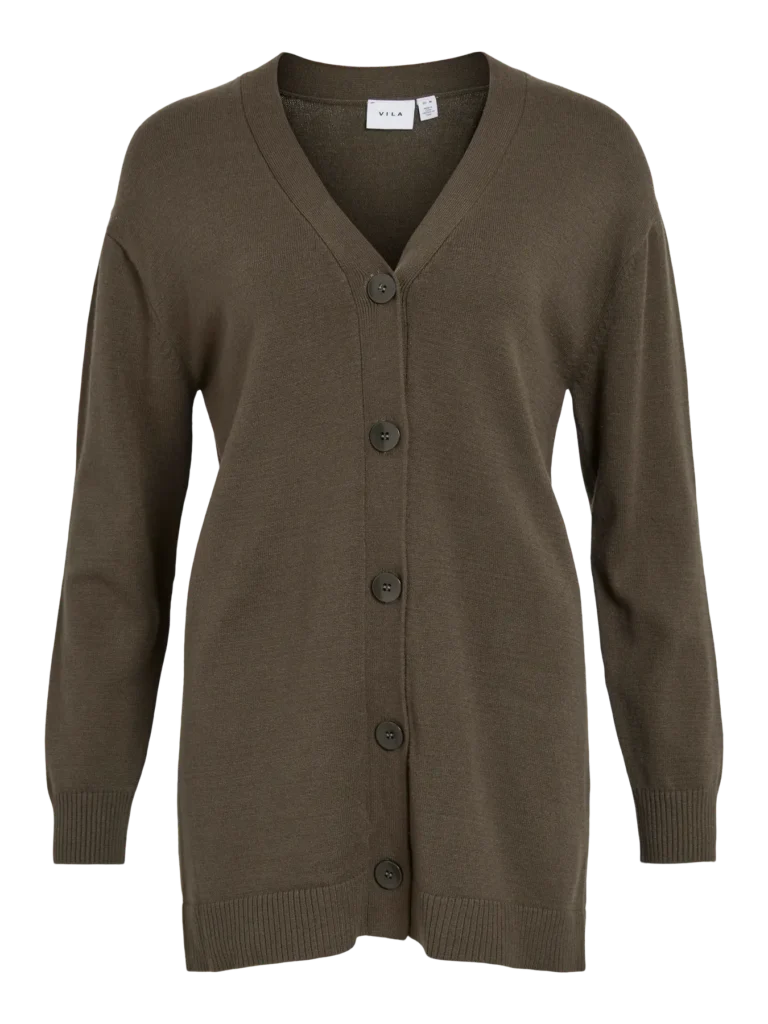 Cardigan punto VERDE — foto 1