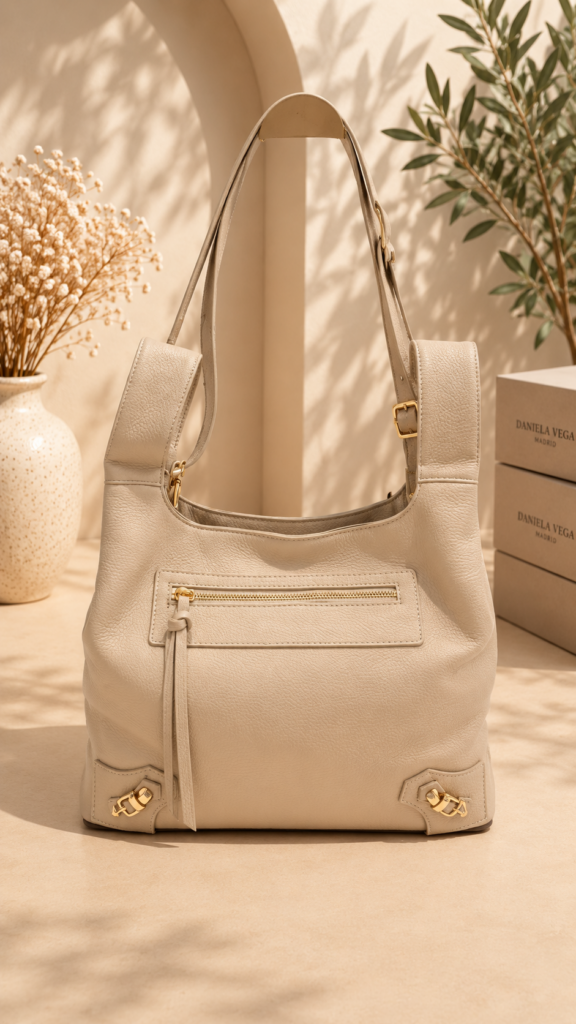 Bolso BEIGE piel — foto 2