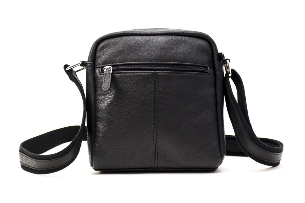 Bandolera NEGRA piel — foto 3