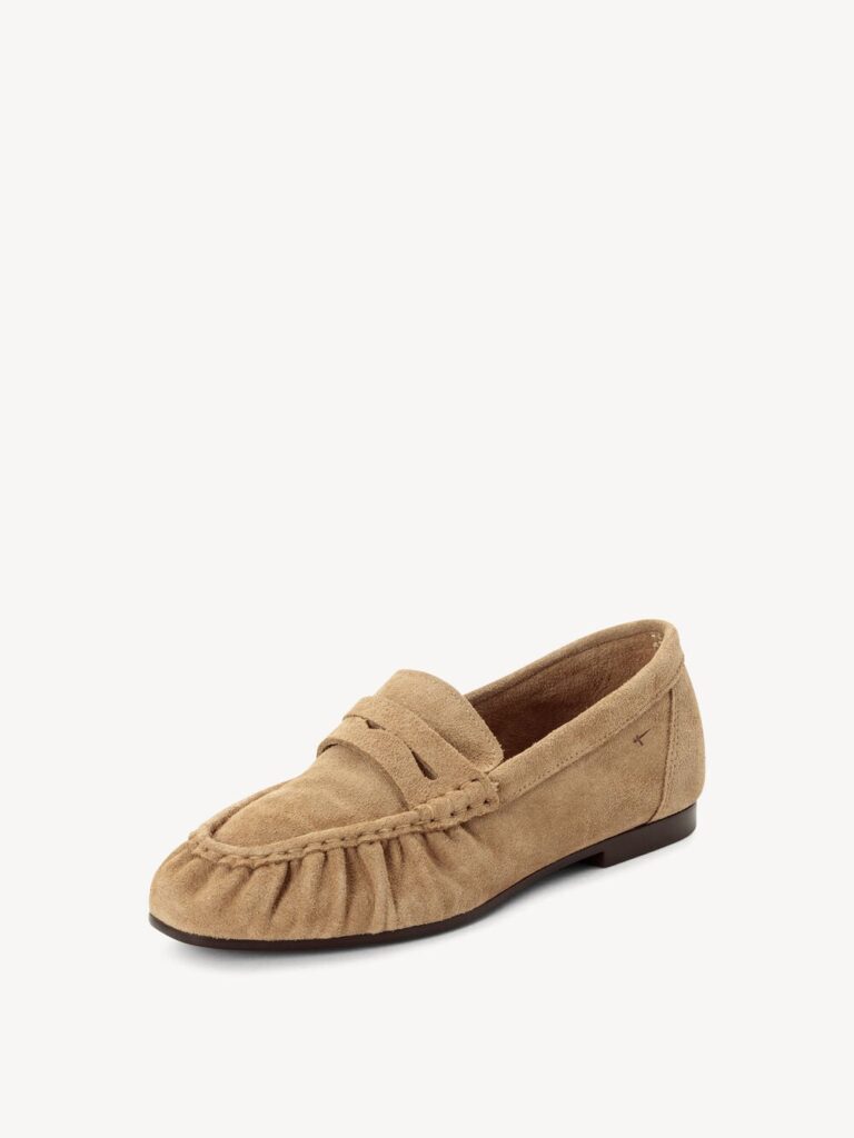 Mocasín piel TAUPE — foto 5