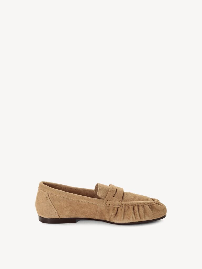 Mocasín piel TAUPE — foto 3