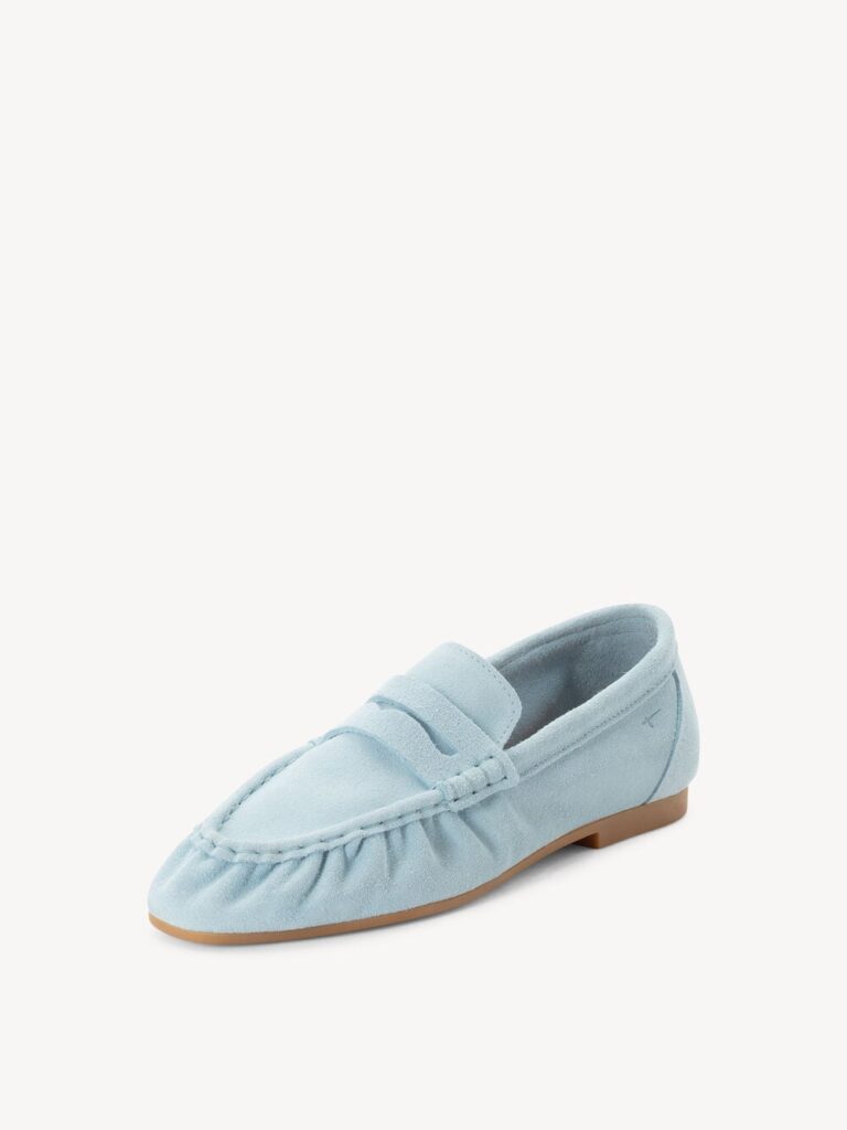 Mocasín piel CELESTE — foto 4