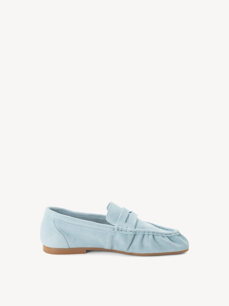 Mocasín piel CELESTE — foto 6