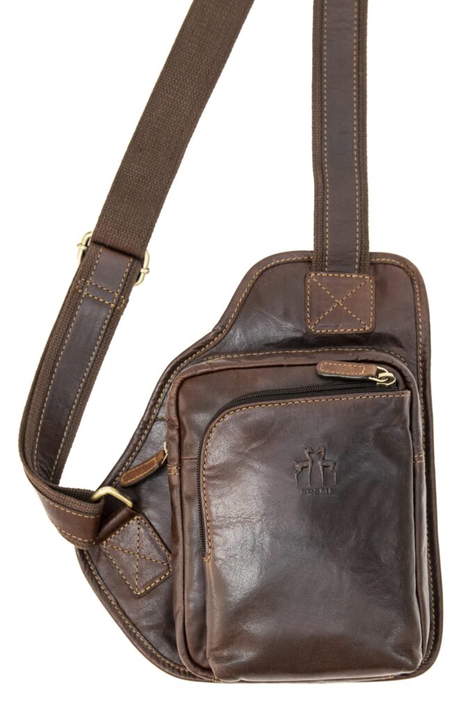 Bolso MARRÓN piel — foto 4