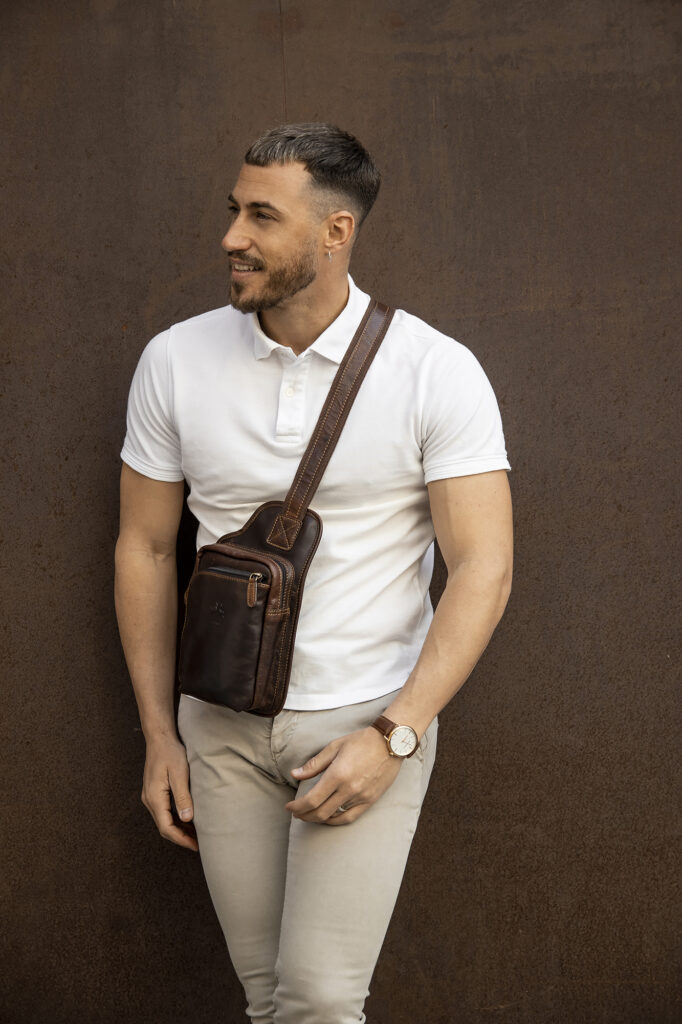 Bolso MARRÓN piel — foto 2