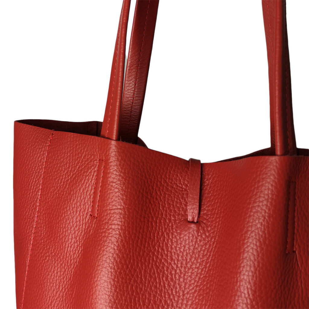 Bolso ROJO estilo shopper — foto 3
